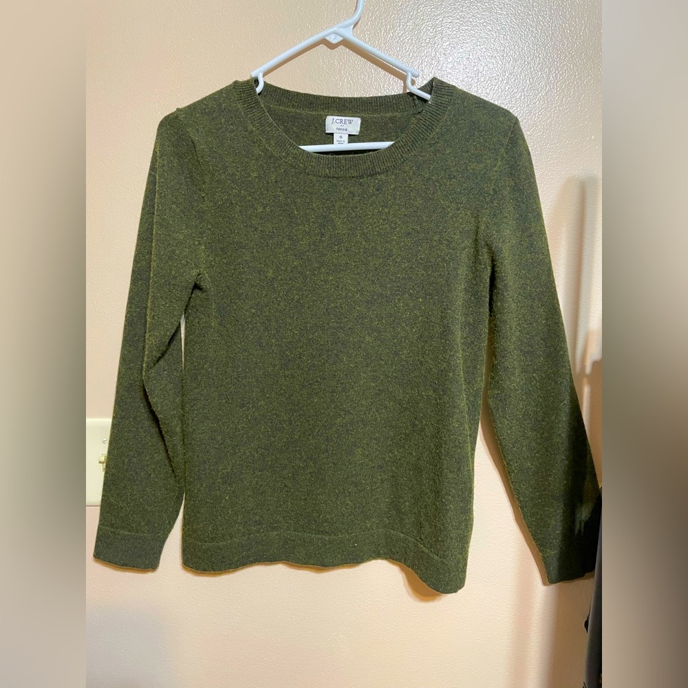 J.Crew green sweater
